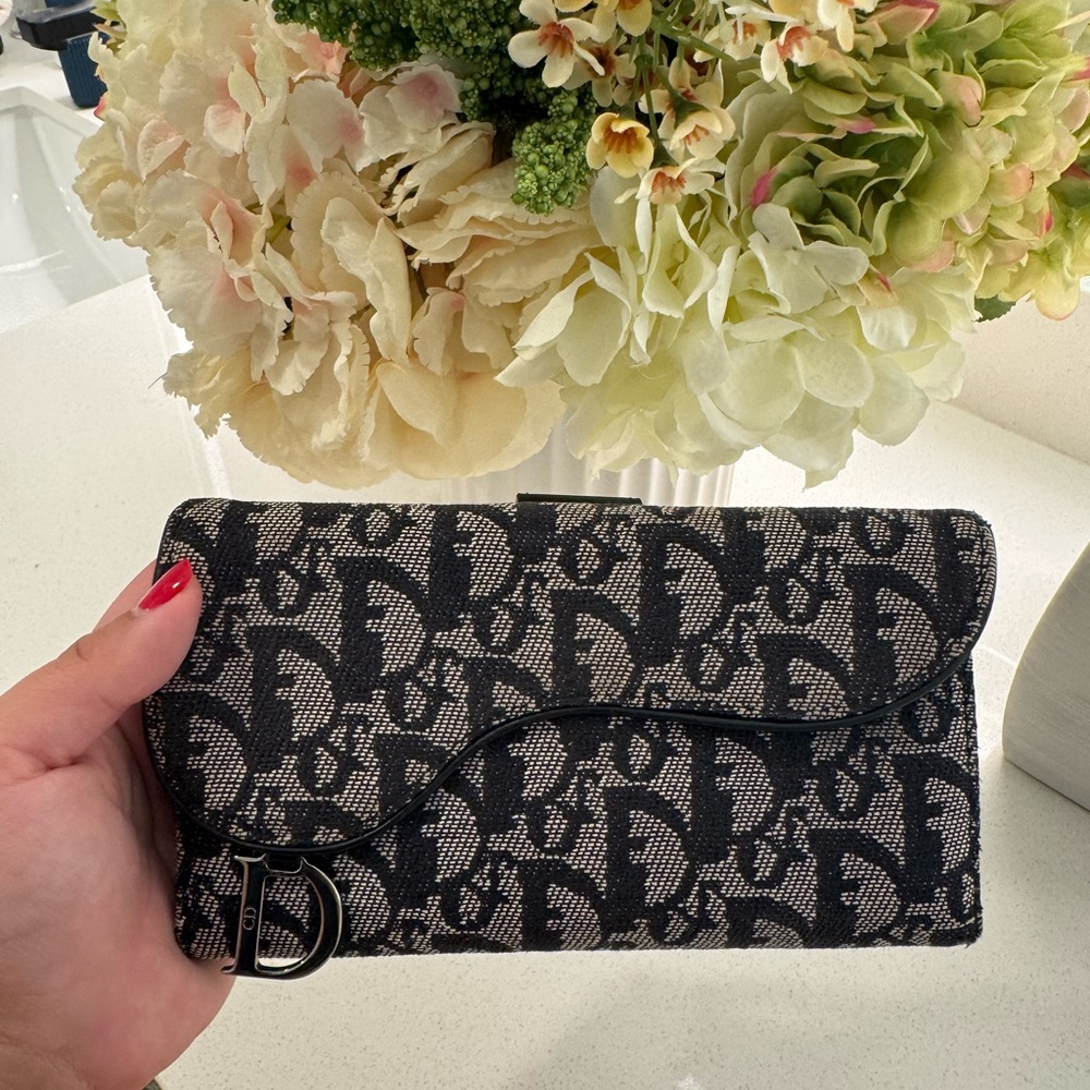 Christian Dior Oblique Trotter Vintage Wallet